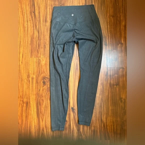 Lululemon Align Ribbed High-Rise Pant 28" Shine Size 8 - Picture 6 of 8